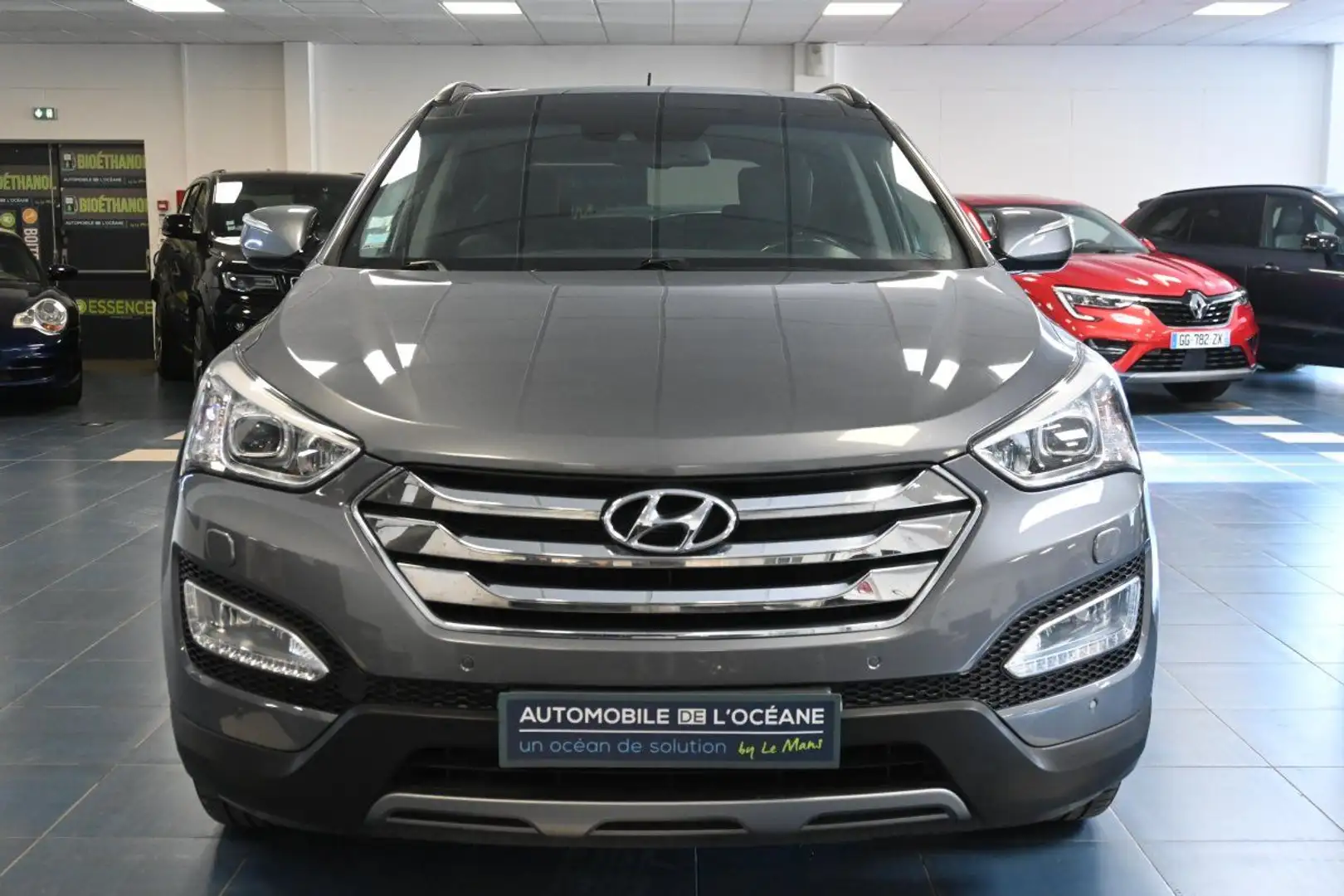 Hyundai SANTA FE 2.2 CRDi 197 4WD Pack Premium 7pl Gris - 2