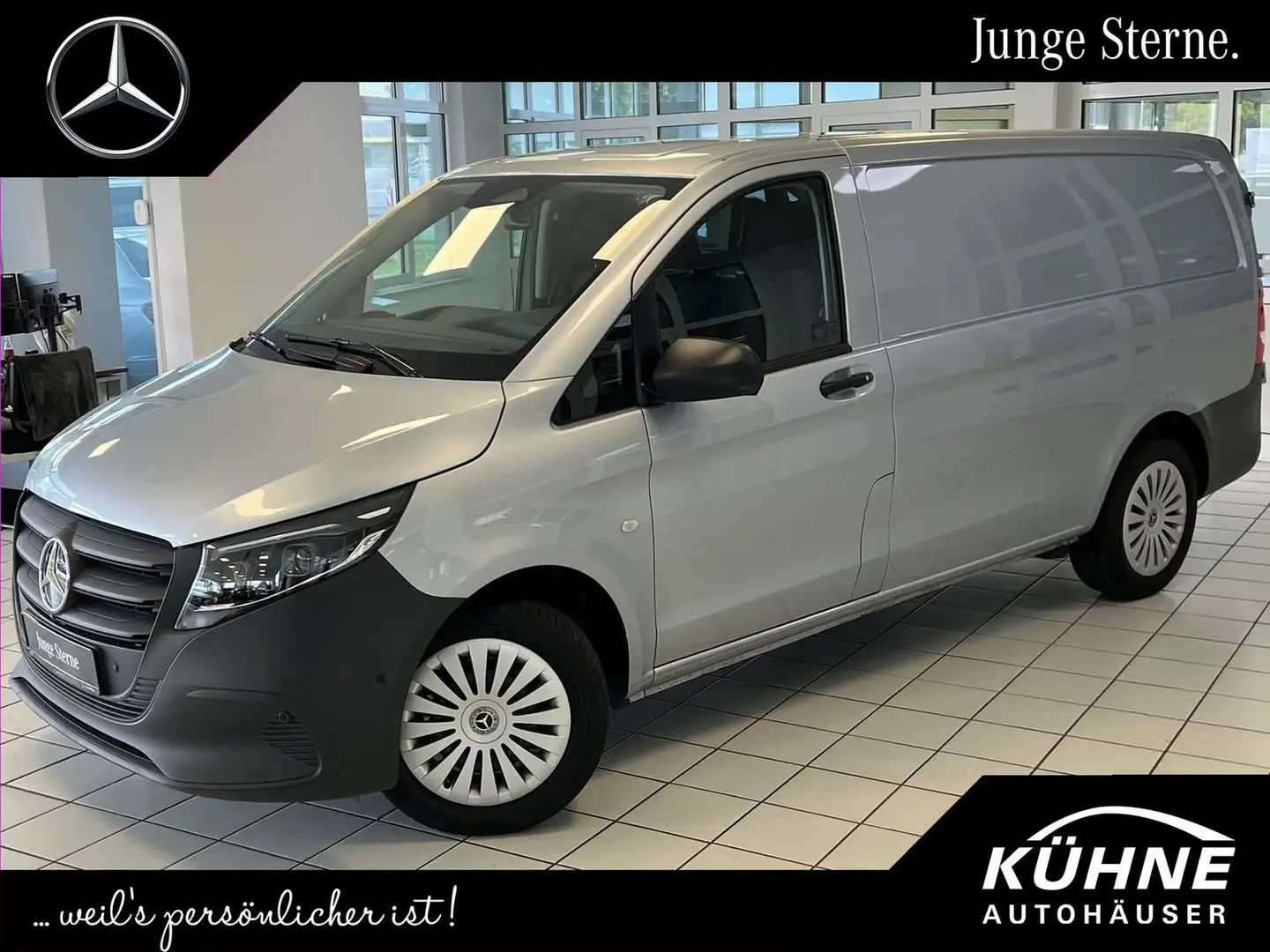 Mercedes-Benz Vito Kasten 116 Pro lang MultiBeam+AHK+StandHz Plateado - 1