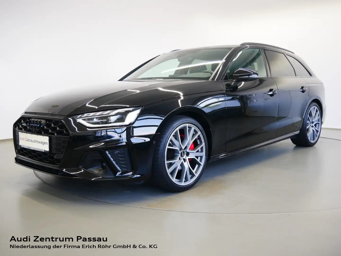 Audi A4 Avant 40 TDI quattro S line S tro. MATRIX virt. Co Noir - 1
