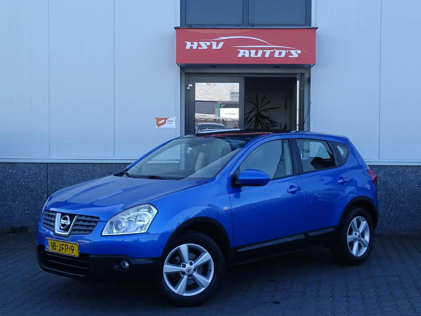 Nissan Qashqai 1.6 Visia airco LM 4-deurs Blauw - 1