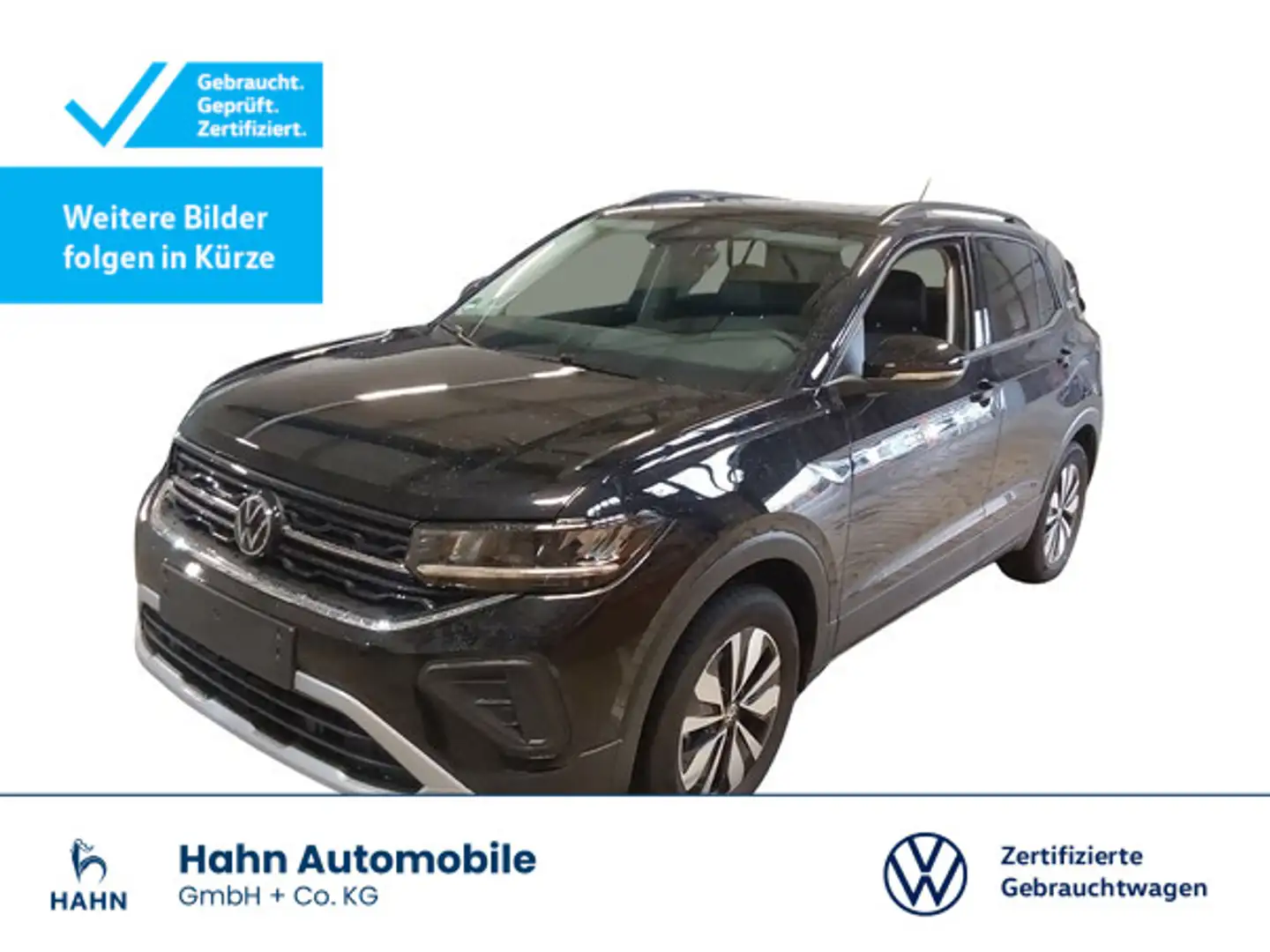 Volkswagen T-Cross 1.0TSI DSG Goal ACC App-Conn Cam LED SHZ Schwarz - 1
