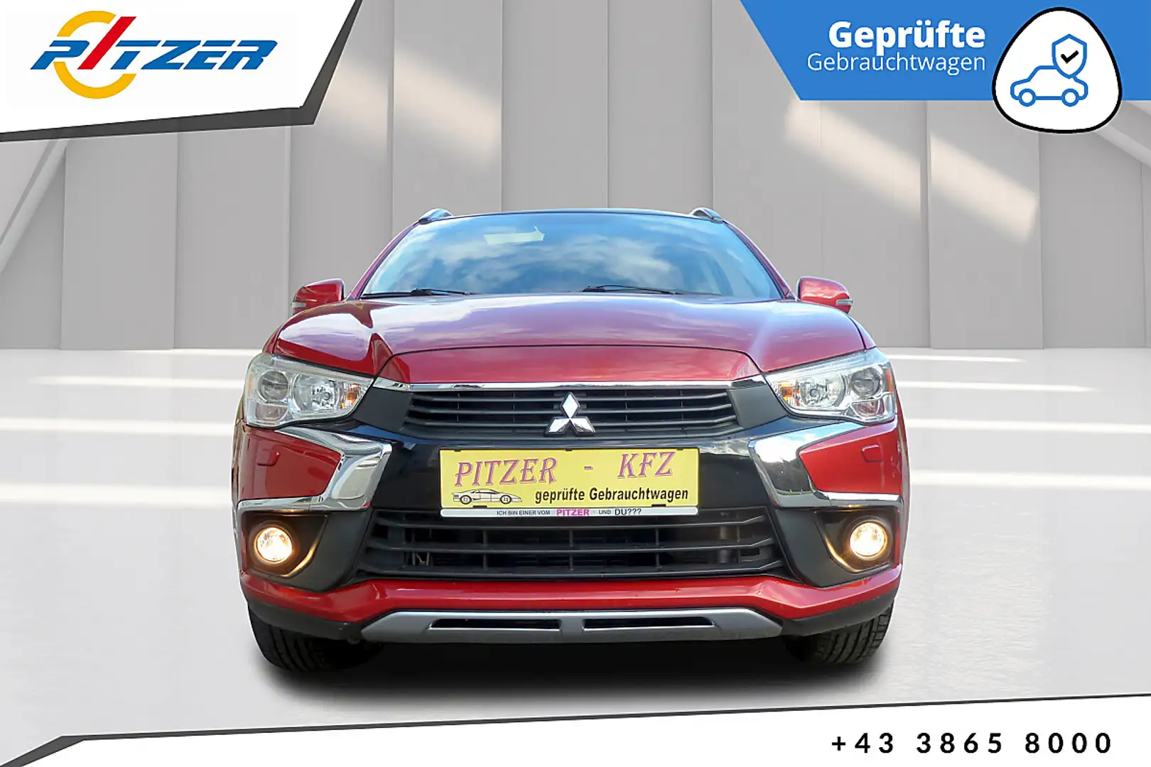 Mitsubishi ASX 1,6 DI-D LP Instyle Rot - 1