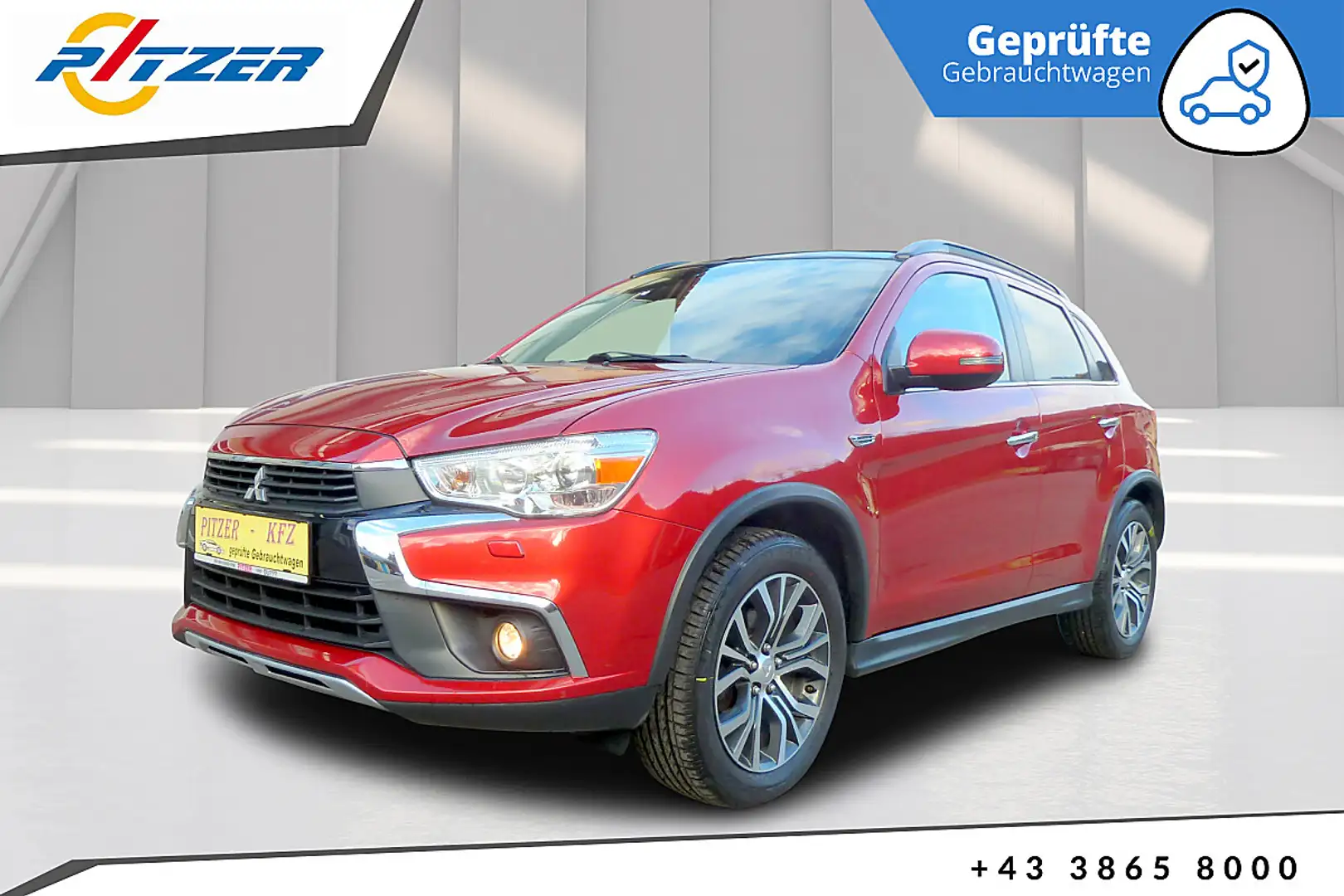 Mitsubishi ASX 1,6 DI-D LP Instyle Rot - 2