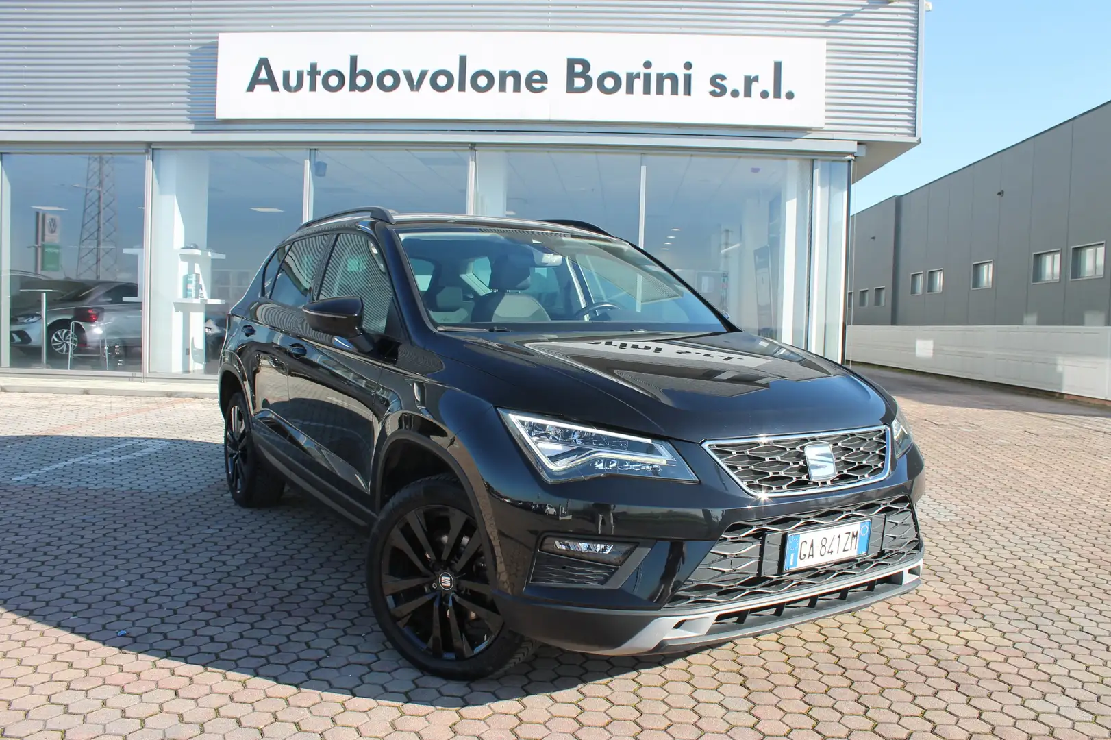 SEAT Ateca Ateca 1.6 tdi Black Edition dsg 115CV Zwart - 1