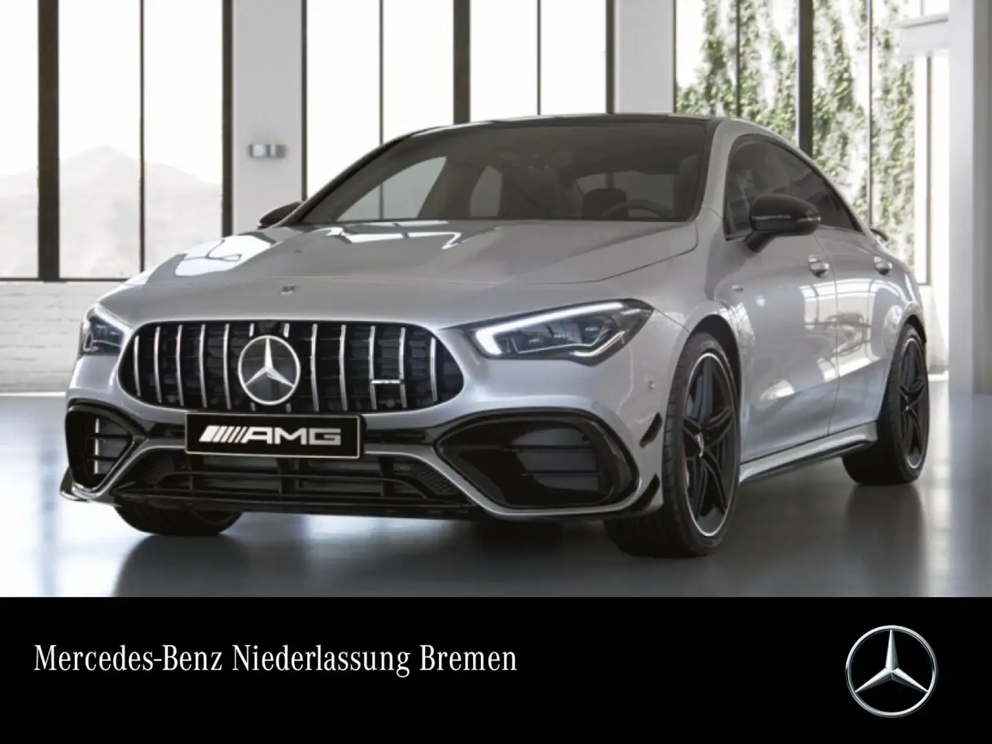 Mercedes-Benz CLA 45 AMG CLA 45 S 4M DRIVERS+PANO+360°+MULTIBEAM+BURMESTER Silber - 1