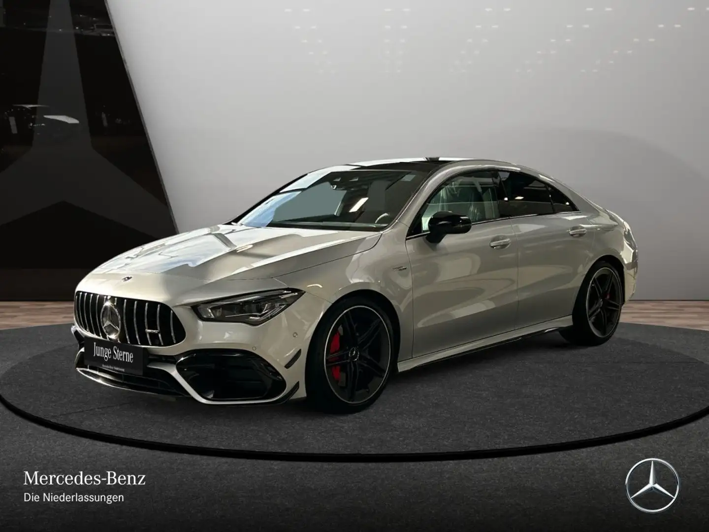 Mercedes-Benz CLA 45 AMG CLA 45 S 4M DRIVERS+PANO+360°+MULTIBEAM+BURMESTER Argent - 2