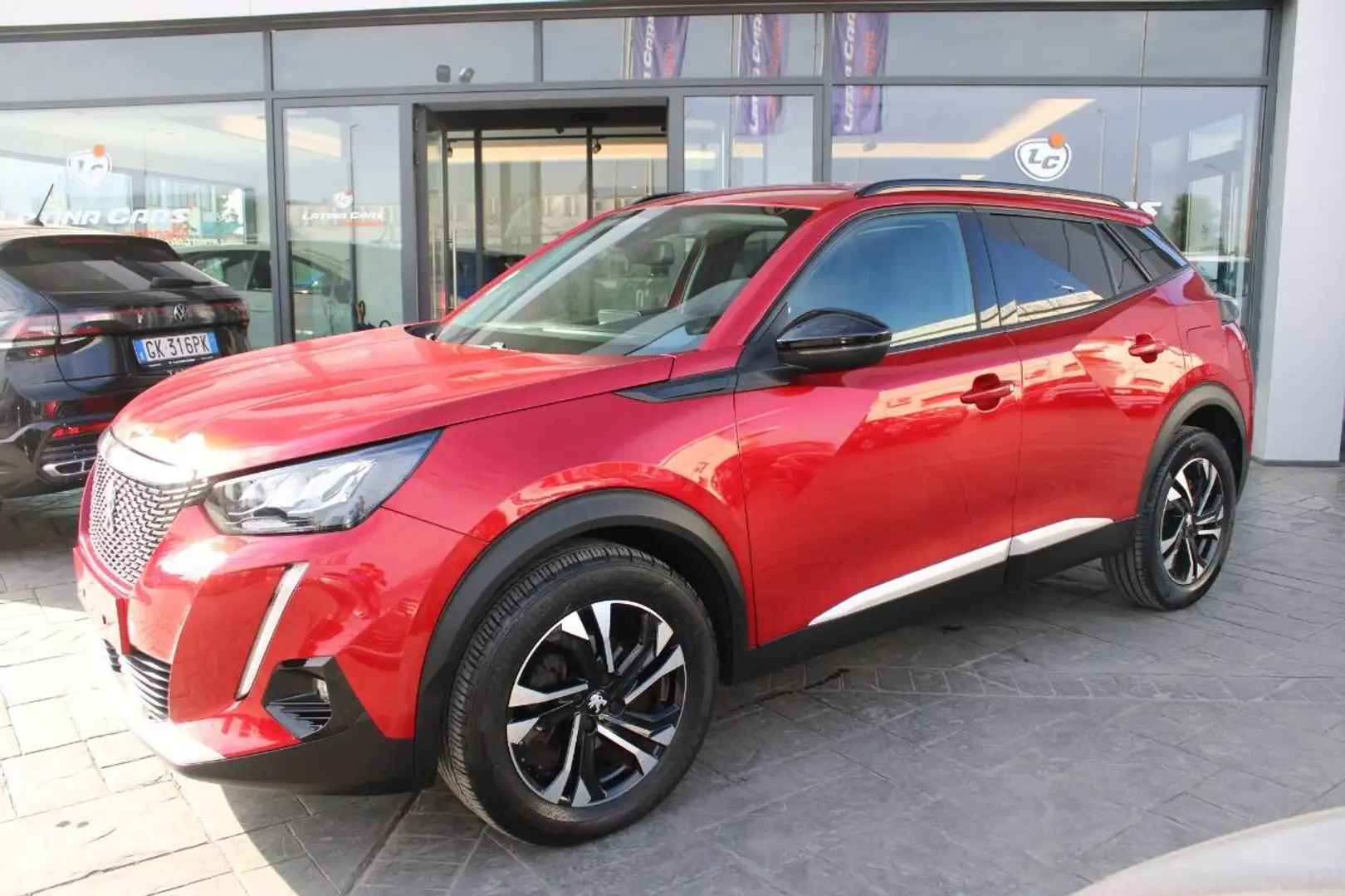 Peugeot 2008 1.2 puretech Allure Pack s&s 130cv Con Telecamera Roşu - 1