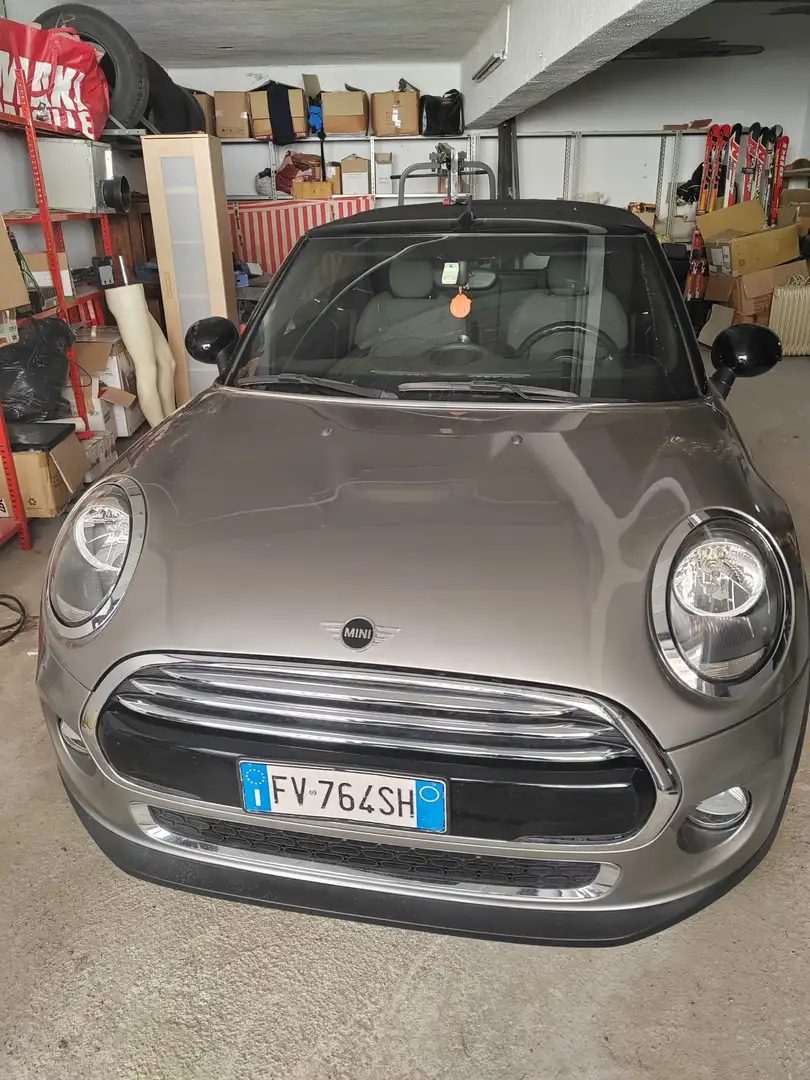 MINI Cooper D Cabrio Mini Cabrio 2.0 Cooper D  hipe auto Grigio - 1
