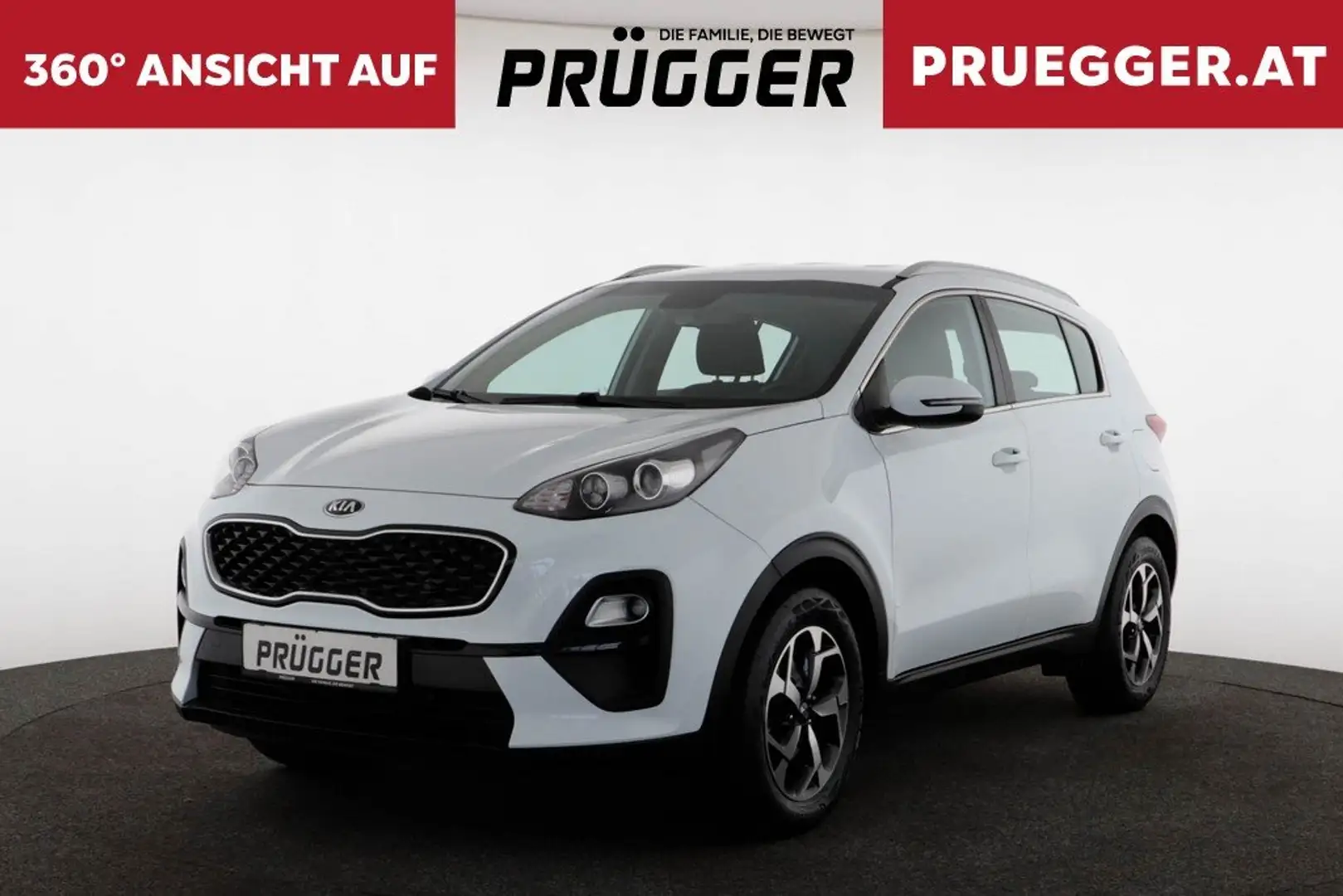 Kia Sportage 1,6 CRDi SCR ISG Silber Autom NAVI KAMERA Wit - 1