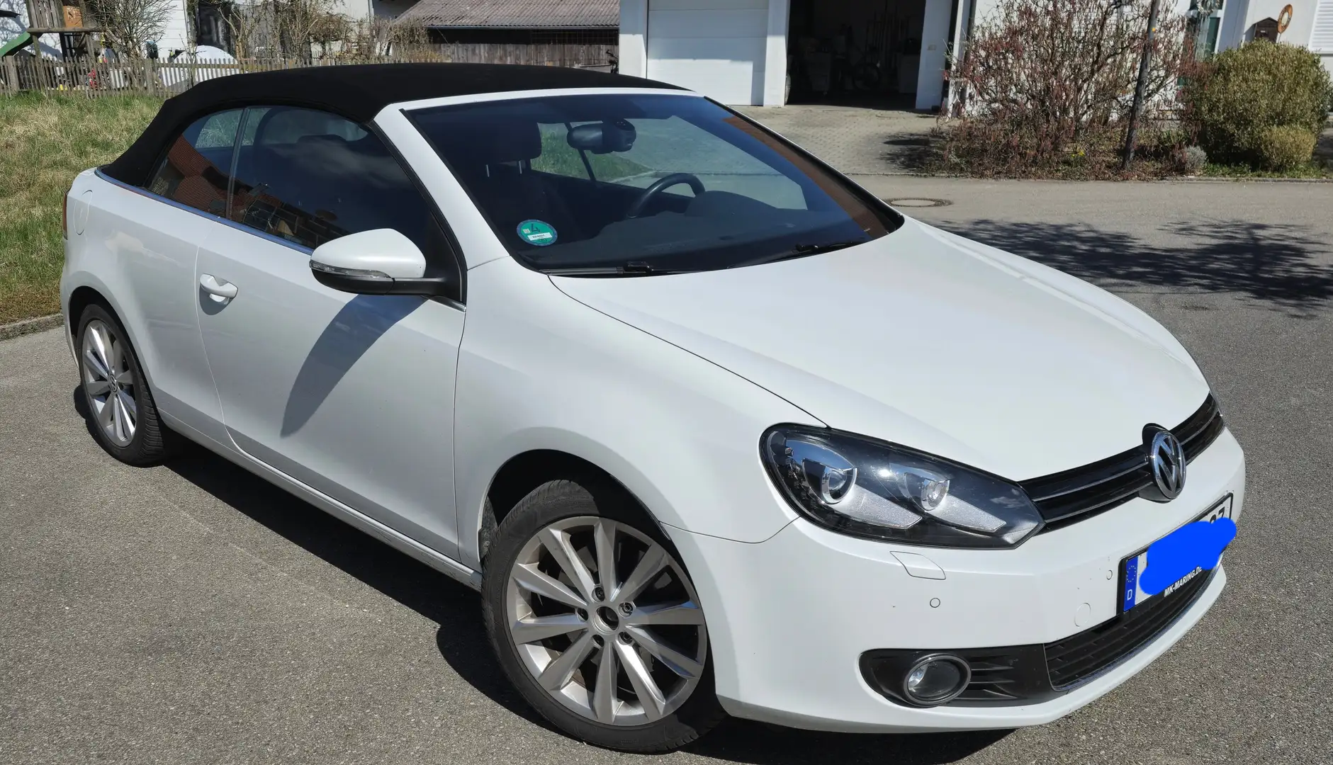 Volkswagen Golf Cabriolet Golf Cabrio 2.0 TDI  EURO 5F Alb - 1