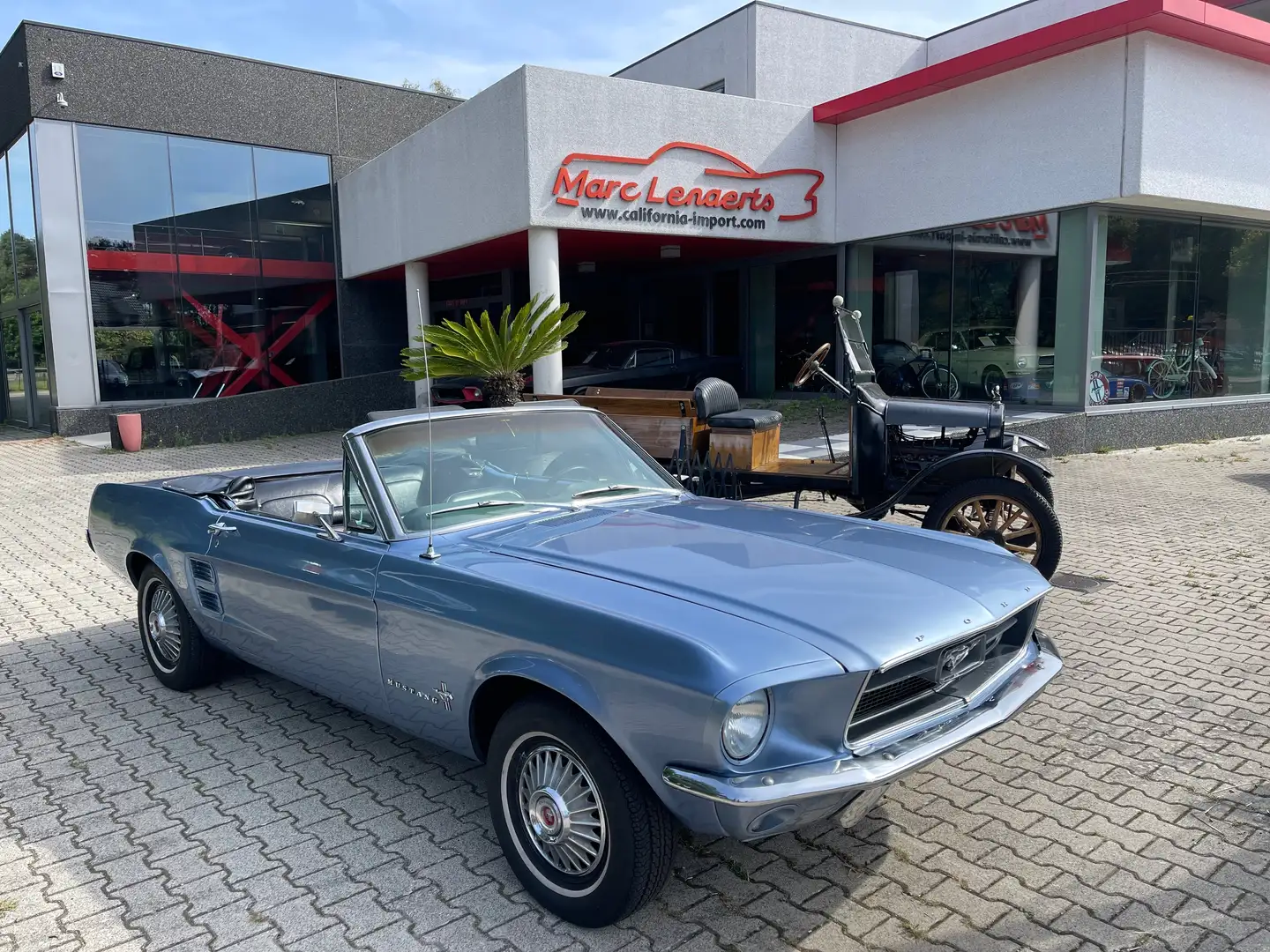 Ford Mustang cabrio Blauw - 2