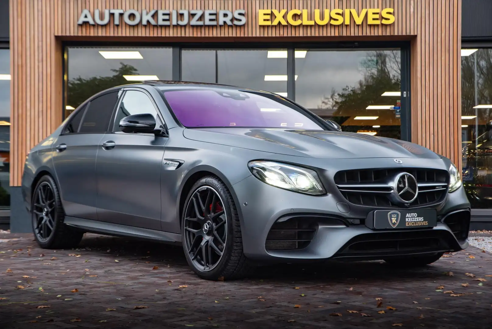 Mercedes-Benz E 63 AMG 4MATIC Premium Plus Schuifdak HUD Stoelvent. 360ca Gris - 1