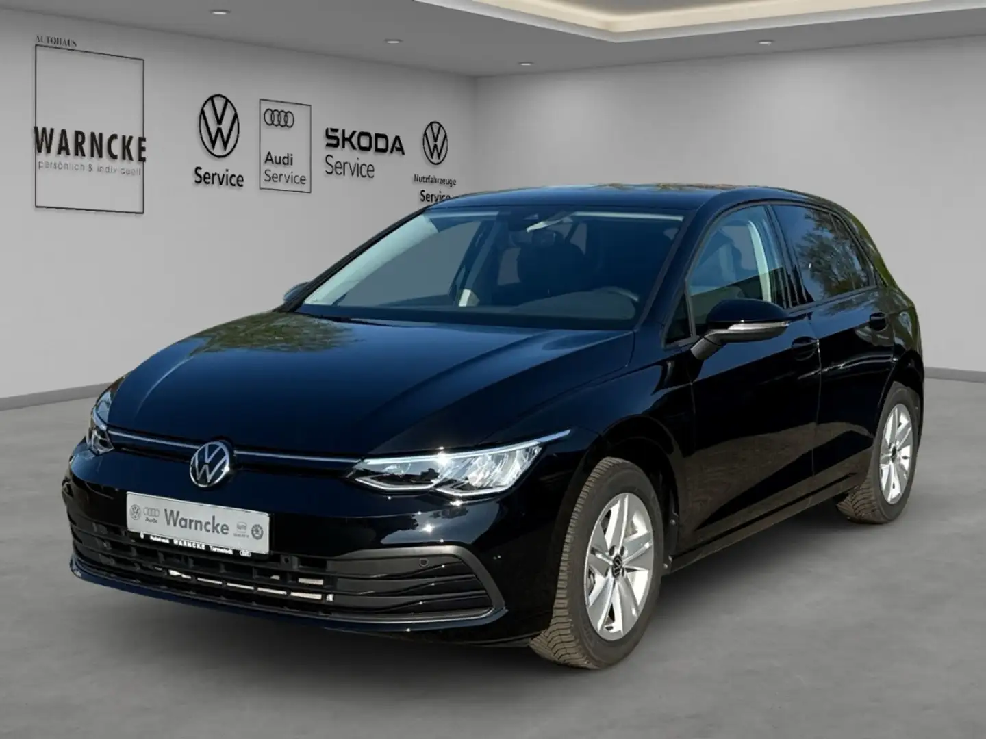 Volkswagen Golf 1.5 e TSI Life DSG LED ACC LM GJR PDC RFK SHZ NAV Schwarz - 1