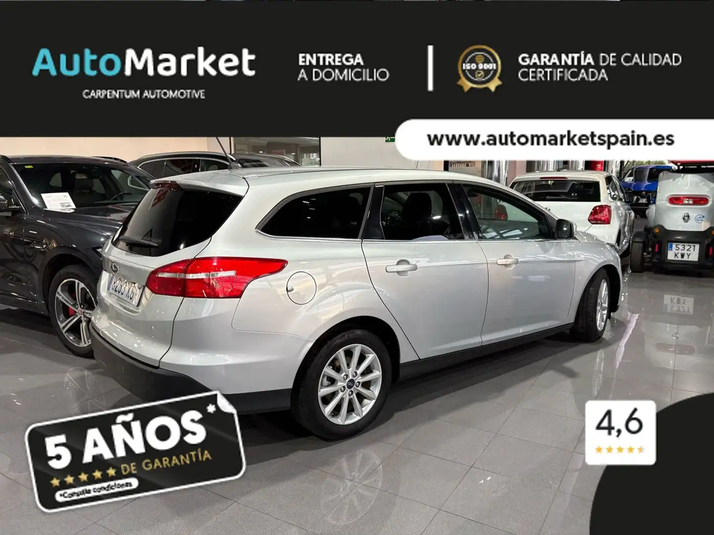 Ford Focus SW Plateado - 2