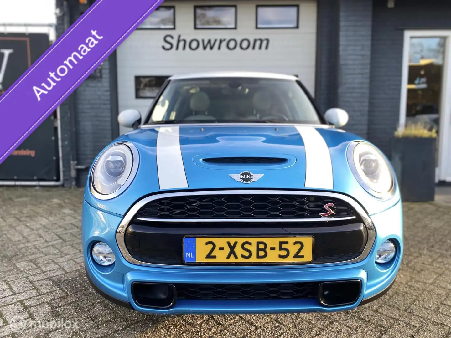 MINI Cooper S Mini 2.0 *PANO*WIT LEER*CRUISE*NAVI*NEDERLANDS Blauw - 2