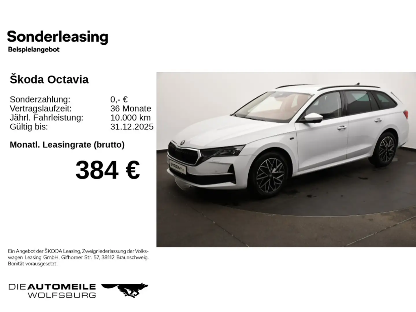 Skoda Octavia 4 IV Combi 2.0 TDI DSG Tour Selection Ma Weiß - 2