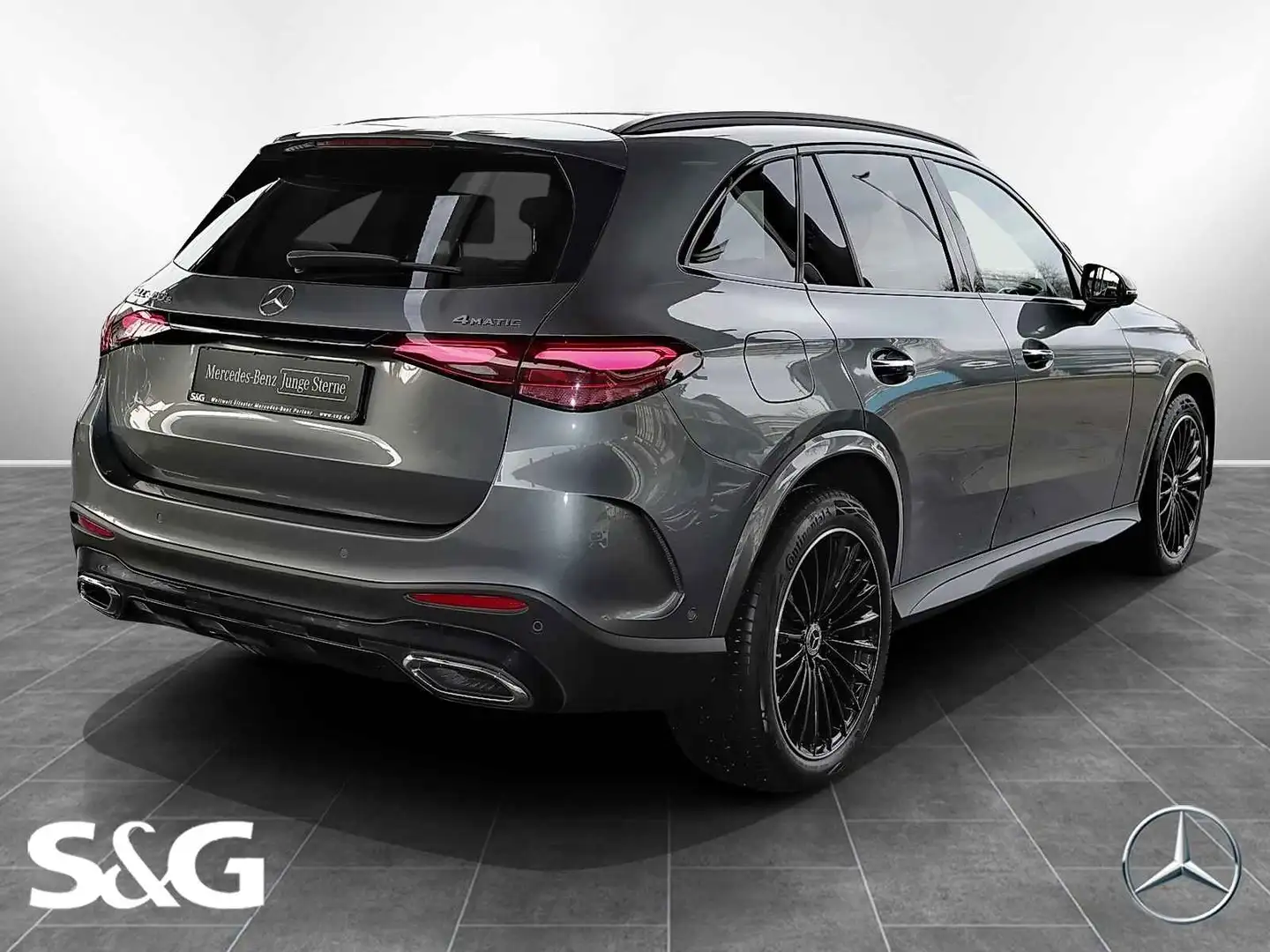 Mercedes-Benz GLC 400 e 4M AMG AHK+PANO+HEADUP+DISTRO+MEMORY Gris - 2