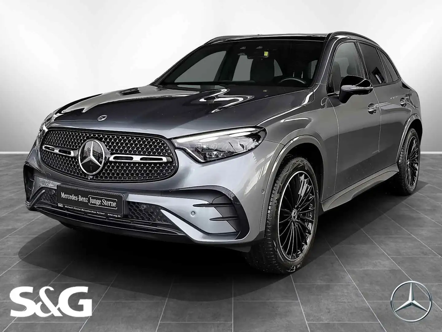 Mercedes-Benz GLC 400 e 4M AMG AHK+PANO+HEADUP+DISTRO+MEMORY Gris - 1