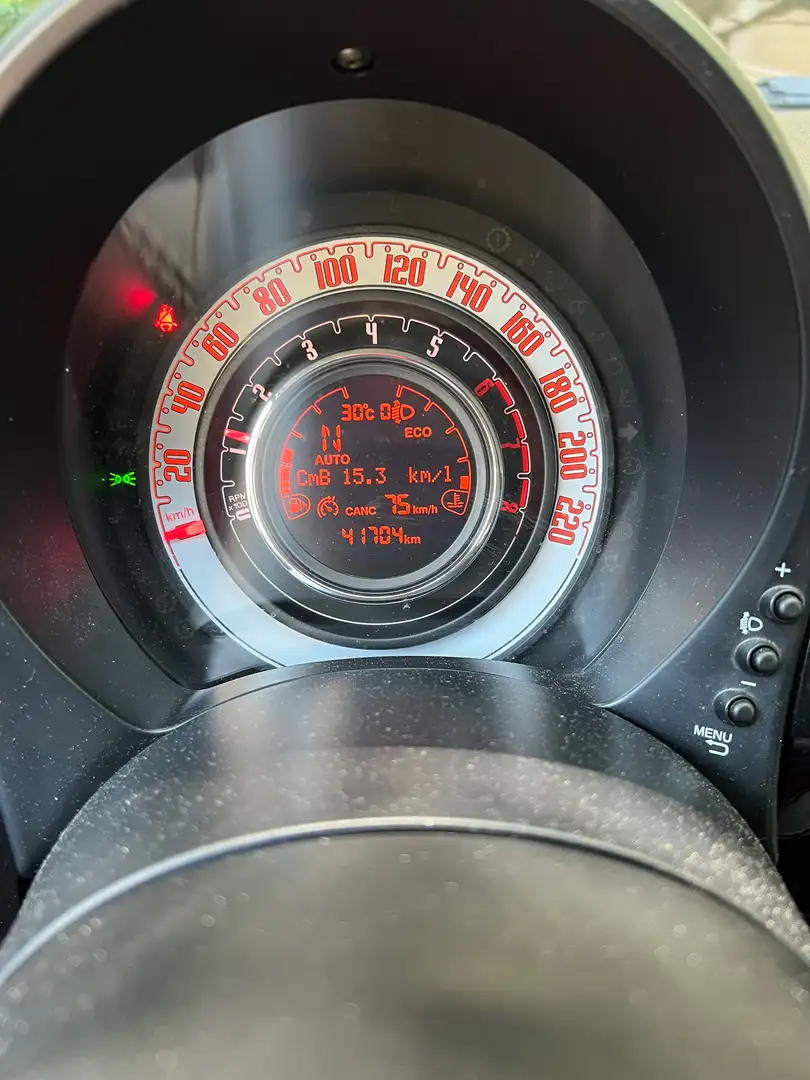 Fiat 500 500 III 2015 1.2 Lounge s Nero - 2