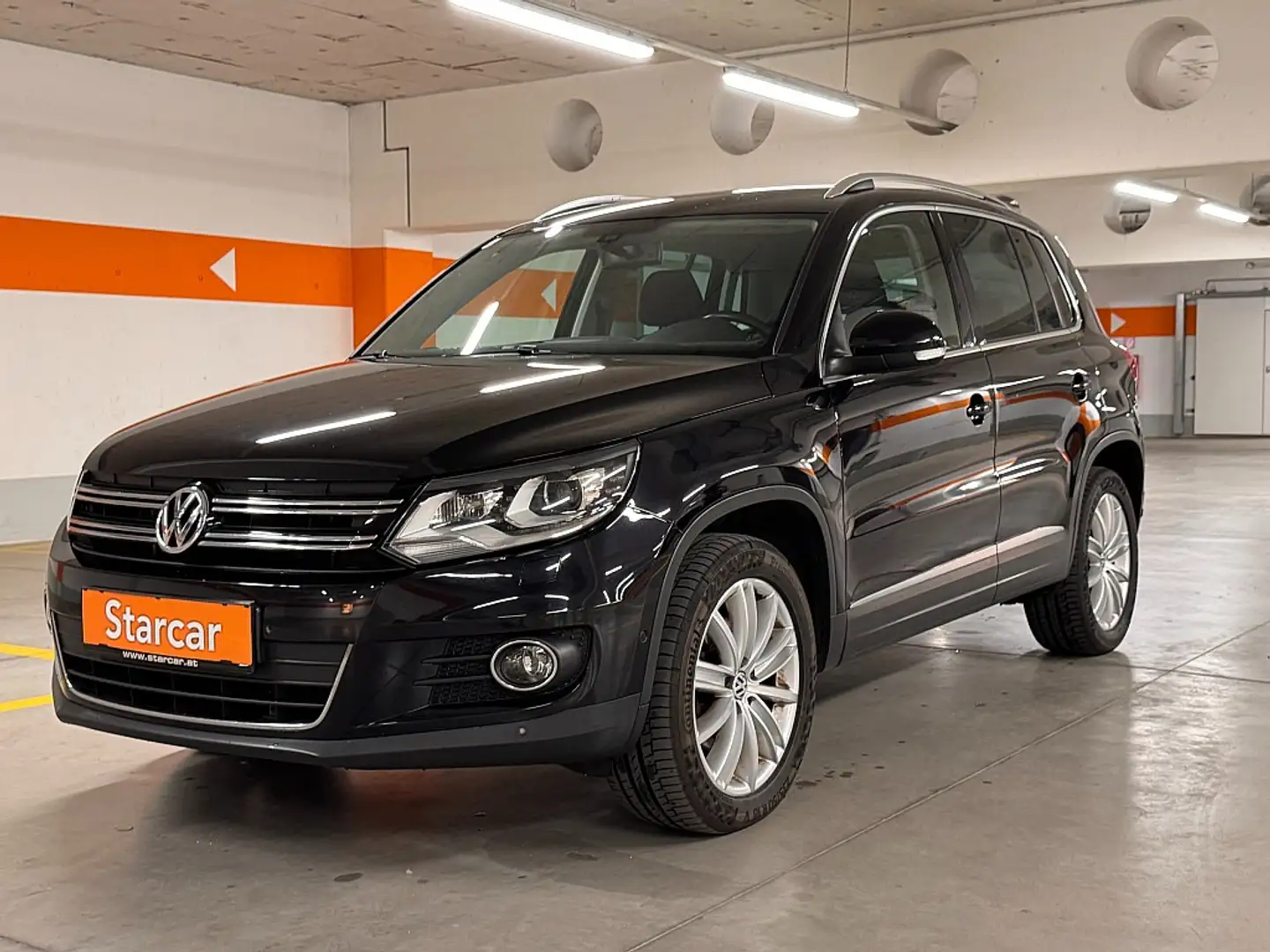 Volkswagen Tiguan 2,0 TDI BMT 4Motion Sport&Style DPF *WENIG KILO... Schwarz - 1