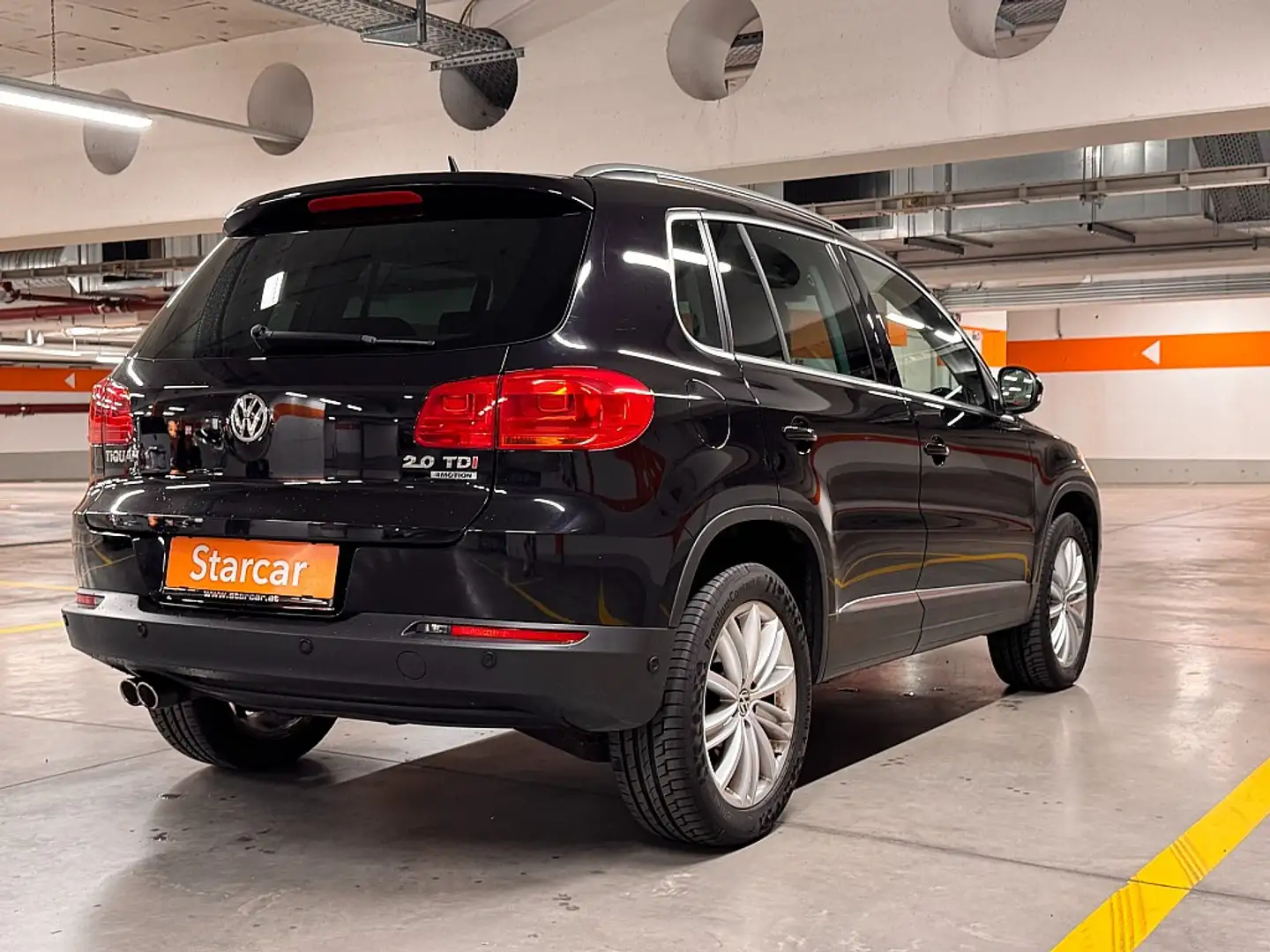 Volkswagen Tiguan 2,0 TDI BMT 4Motion Sport&Style DPF *WENIG KILO... Schwarz - 2