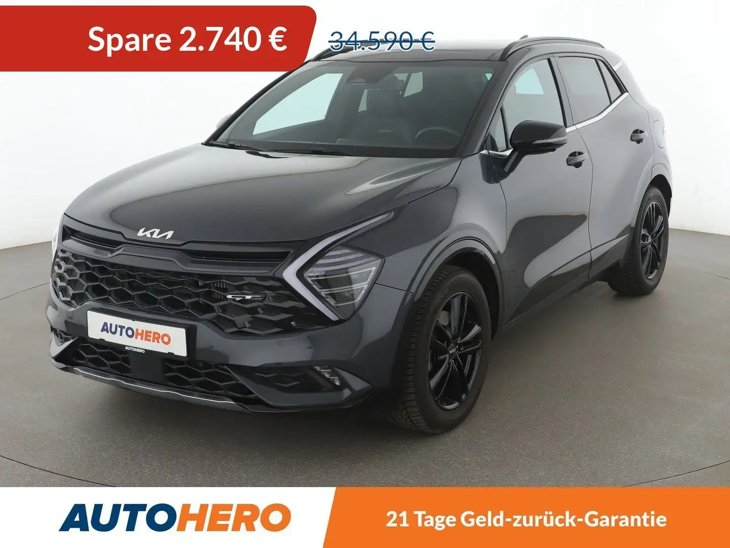 Kia Sportage 1.6 TGDI Mild-Hybrid GT-Line 4WD Aut.*CAM*NAVI* Gri - 1