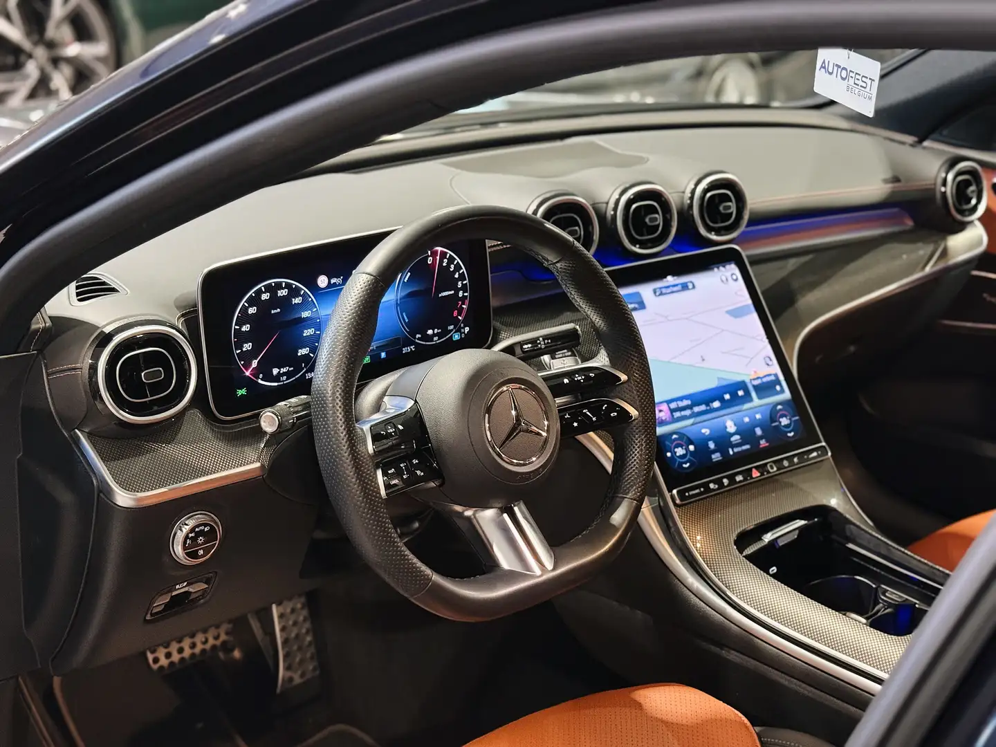 Mercedes-Benz C 300 e Berline AMG-Line - 12 Mnd Garantie Bleu - 2