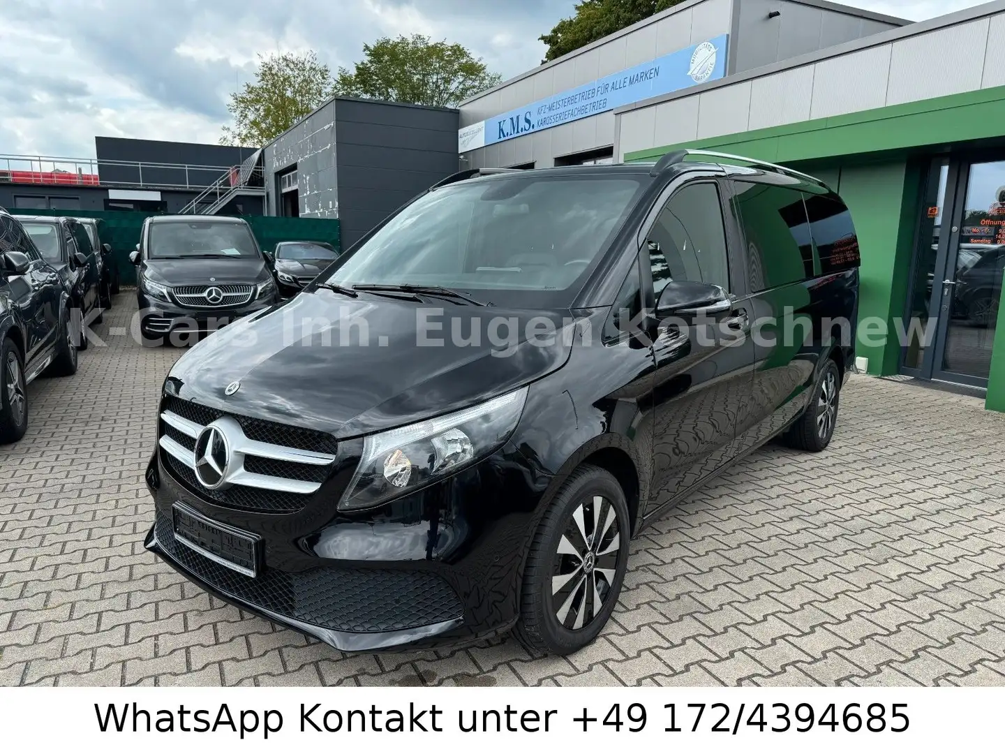 Mercedes-Benz V 220 d lang Kamera*Leder-KomfortSitze*8-Sitzer Schwarz - 1
