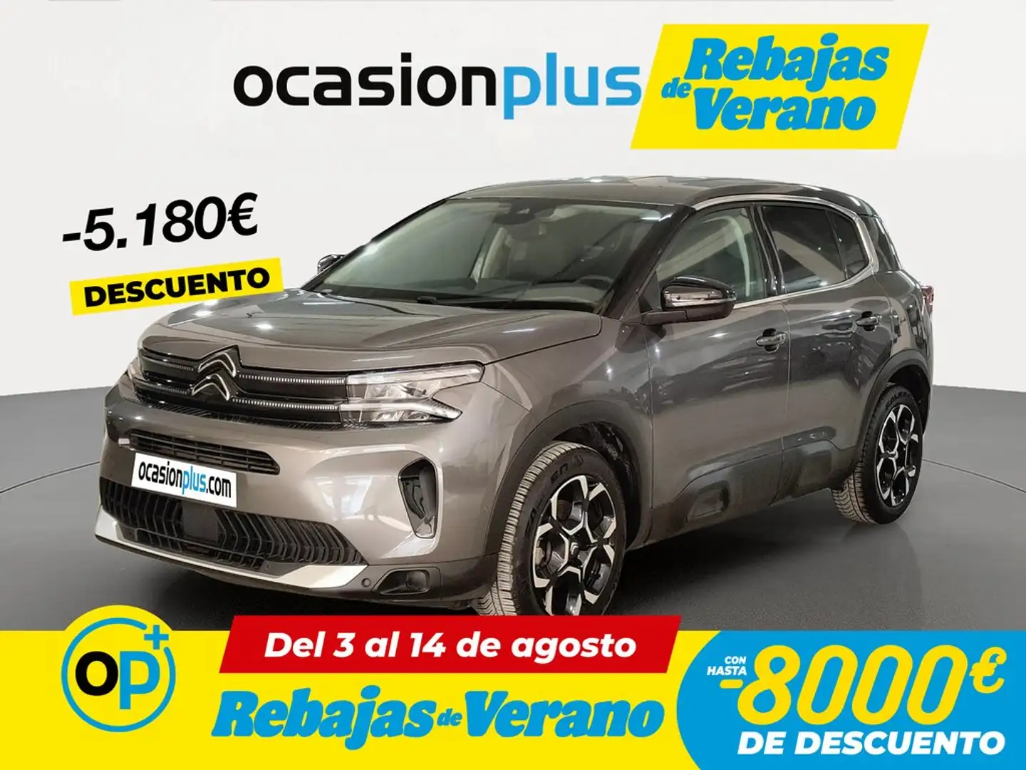 Citroen C5 Aircross PureTech S&S Plus 130 Gris - 1