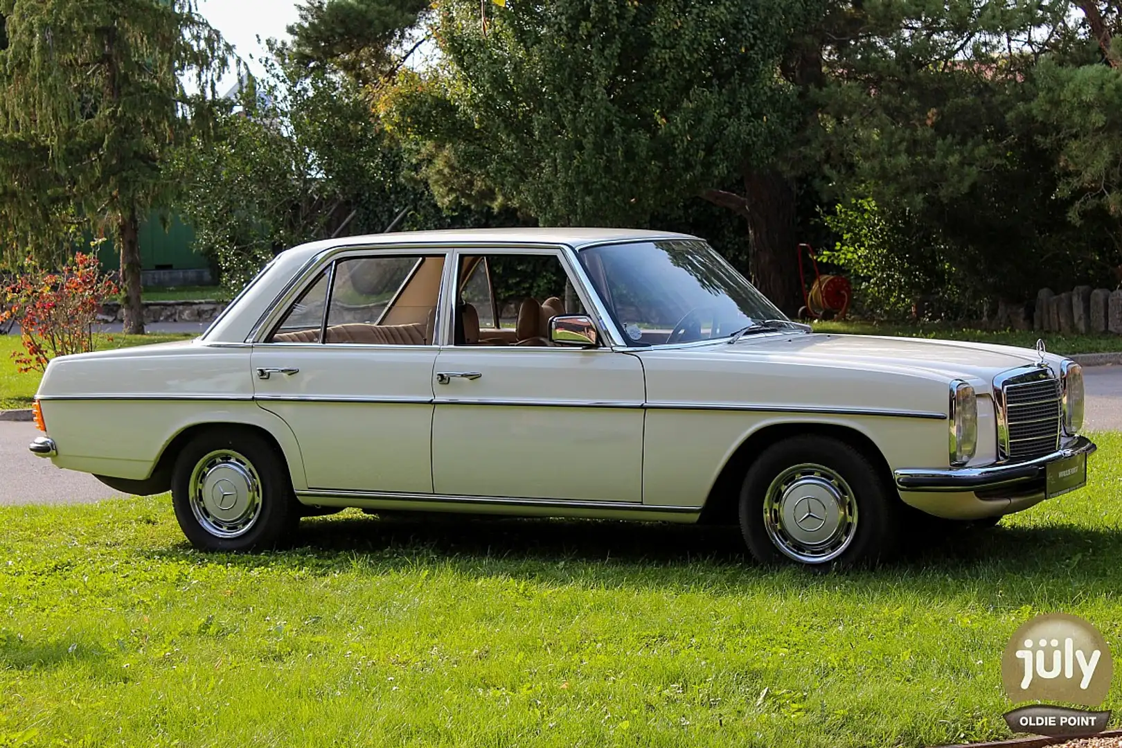Mercedes-Benz 240 D „/8“ – AT-Erstzulassung mit Erstlack und ... Blanc - 1