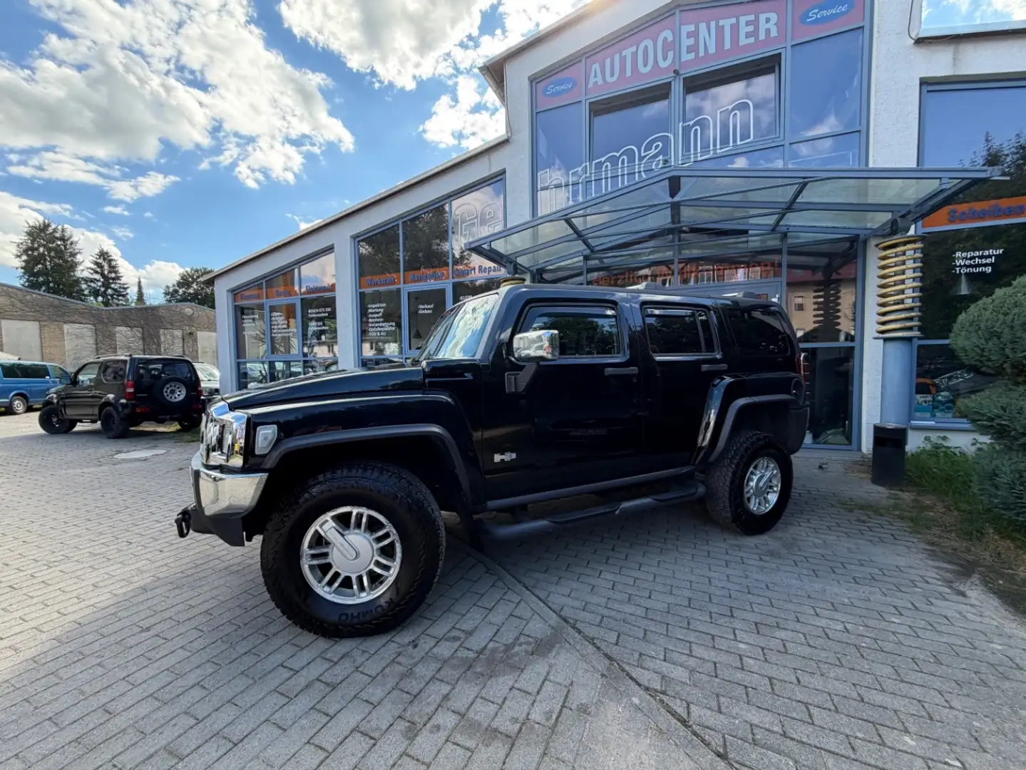 HUMMER H3 3,7 V6 mit COC"AHK"62000KM"UNFALLFREI Schwarz - 2