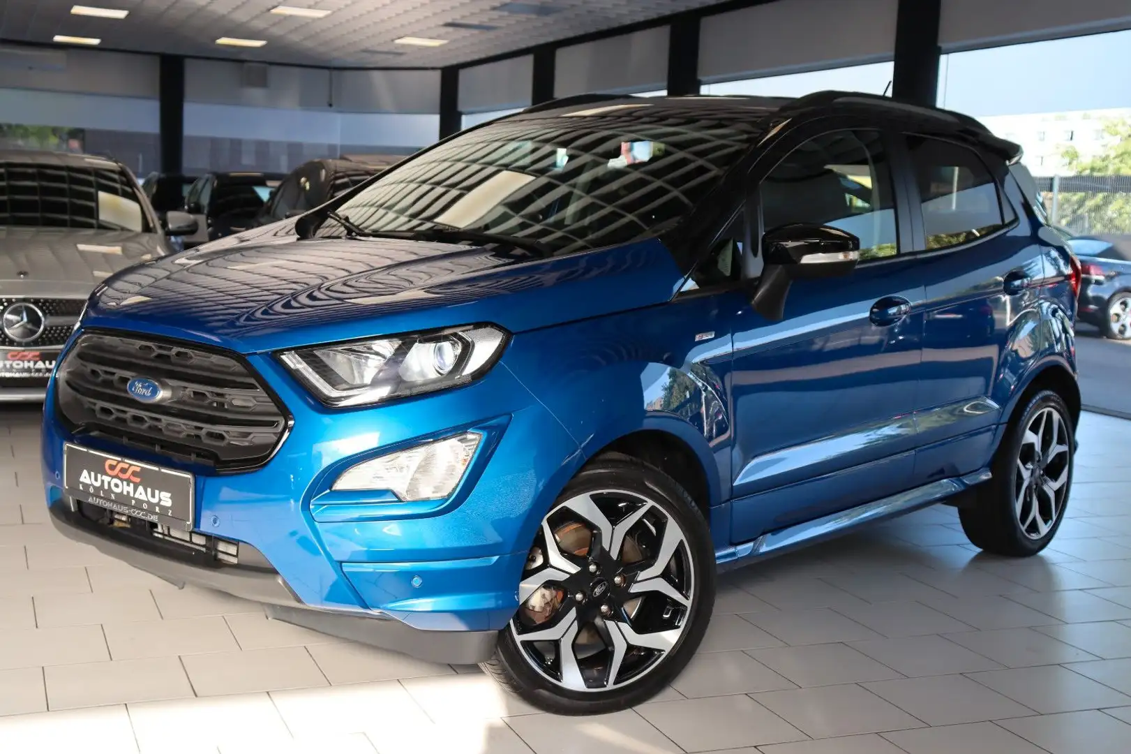 Ford EcoSport ST-Line|1HAND|B&O|KAMERA|APPLINK| Bleu - 1