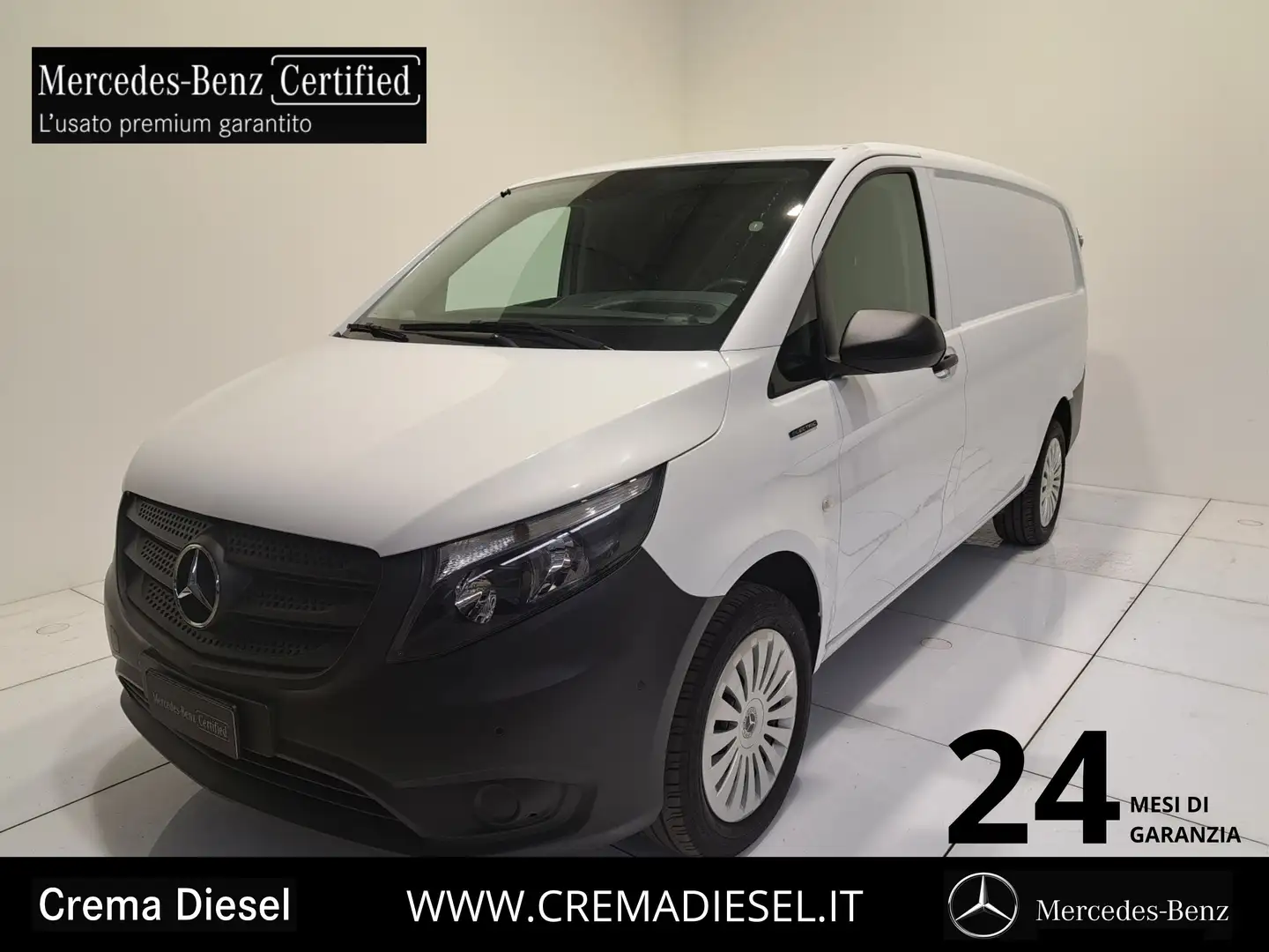 Mercedes-Benz Vito eVito 111 Furgone Long 41 kWh Wit - 1