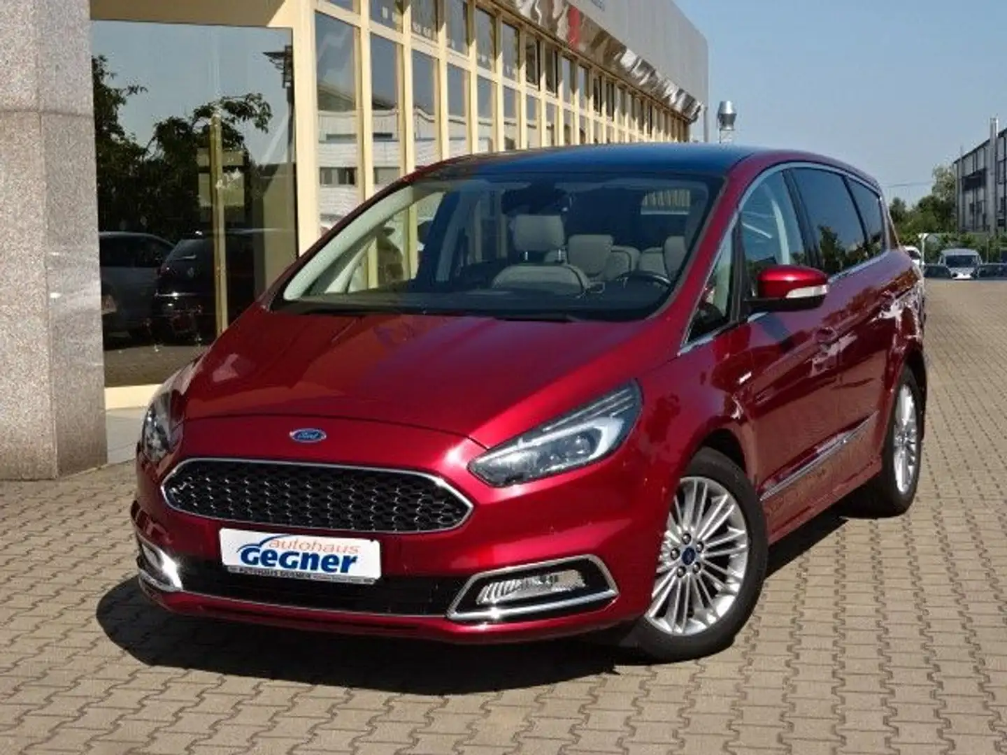 Ford S-Max Bi-Turbo Autm. Vignale Panorama ParkAssist Rosso - 2