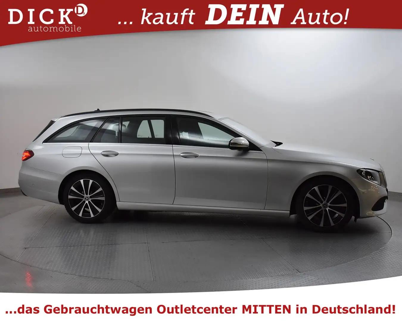 Mercedes-Benz E 220 d T 9G Avantgarde COMAND+SHZ+KAM+TEMP+APPL Silber - 2