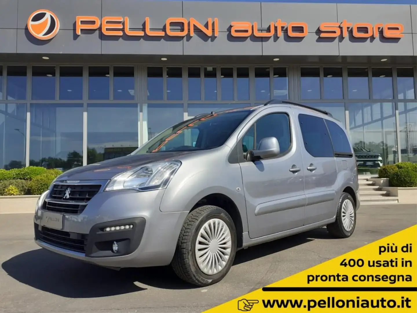Peugeot Partner Tepee VTi 120 KM CERTIFICATI - GARANZIA - 1°PROP Argento - 1