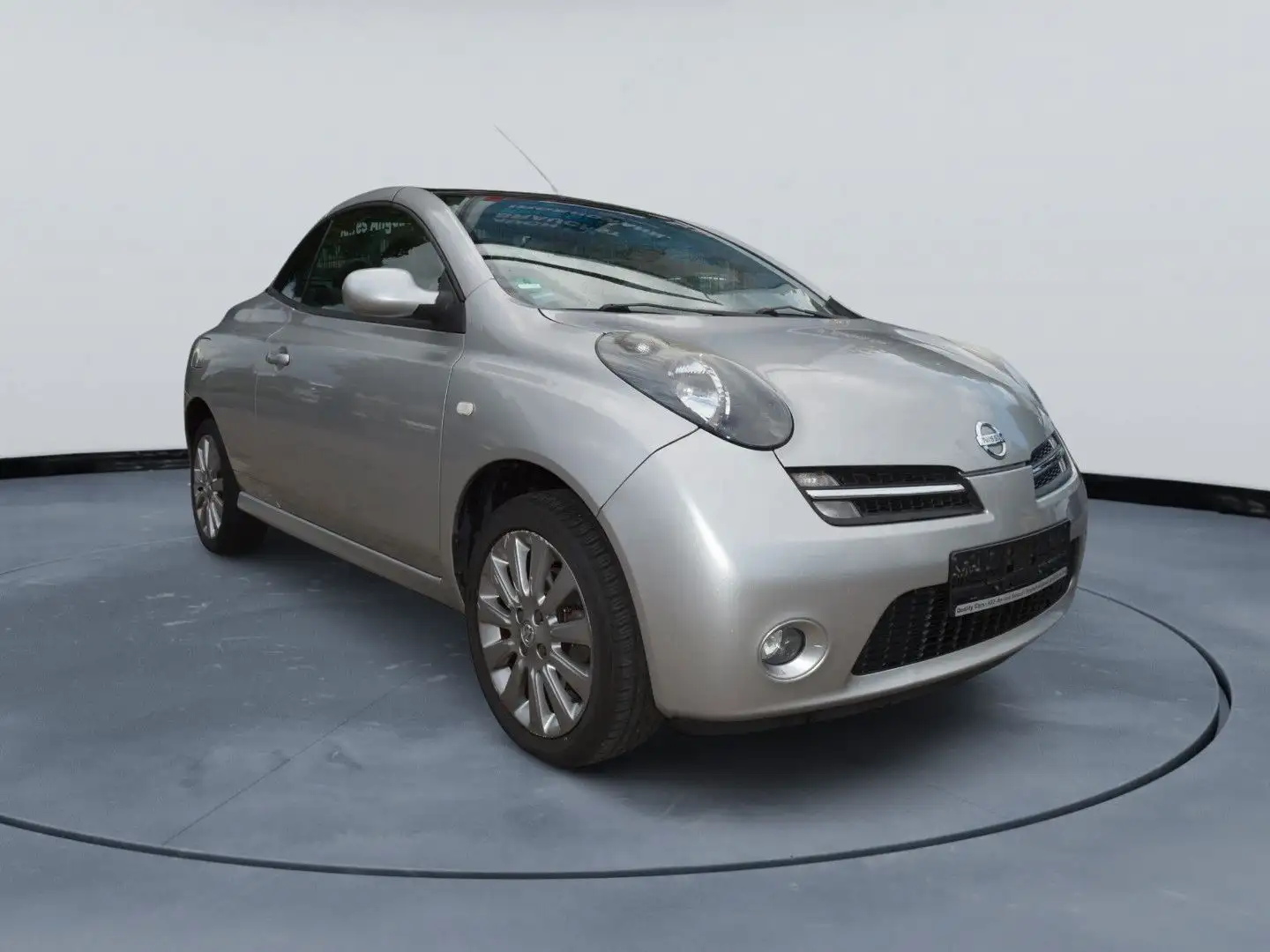 Nissan Micra C+C Premium, Leder , Klimaautomatik Argent - 1
