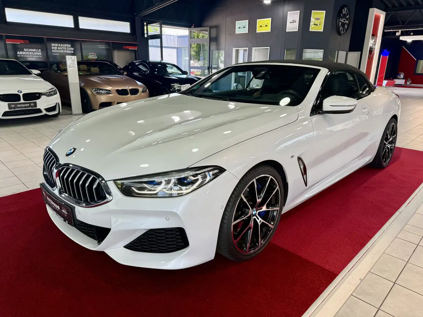 BMW 840 d xDrive M Sport +360*KAMERA+SITZBELÜFTUNG+ Weiß - 1