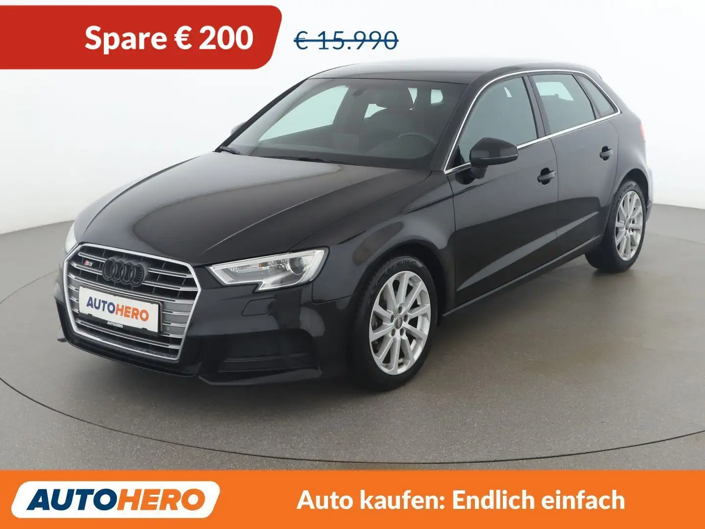 Audi A3 1.6 TDI Design Schwarz - 1
