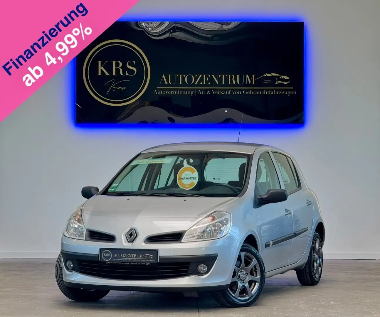 Renault Clio III 1.2i Extreme *GARANTIE*KLIMA*5-TÜRIG* Grau - 1