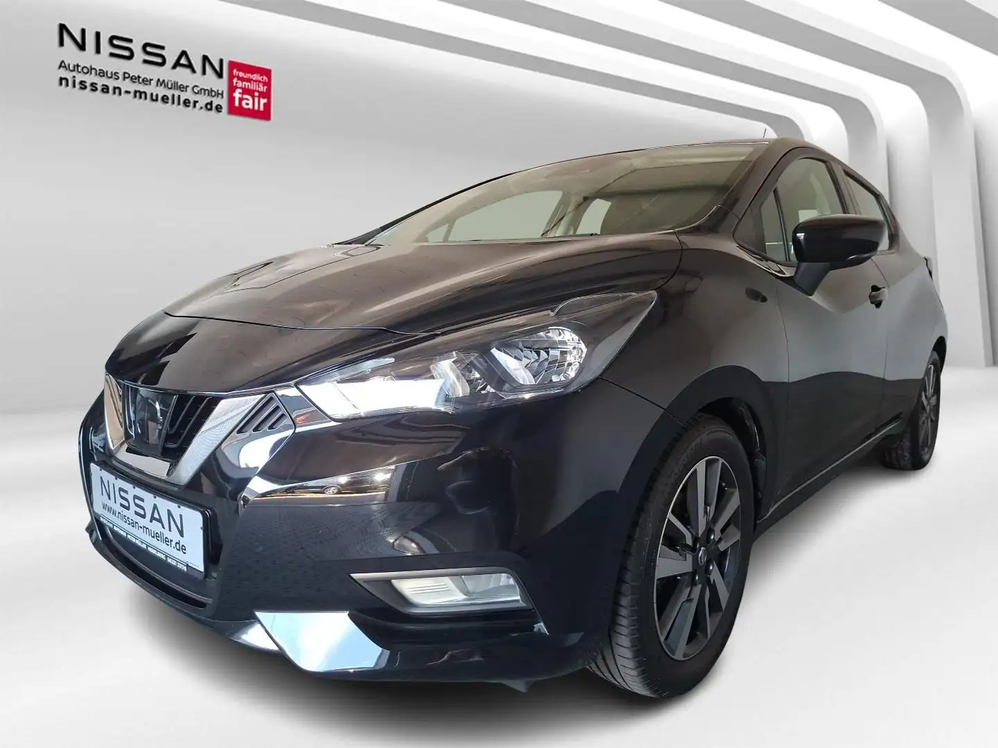 Nissan Micra 1.0 IG-T N-Way Klimaautomatik Sitzheizung Schwarz - 1