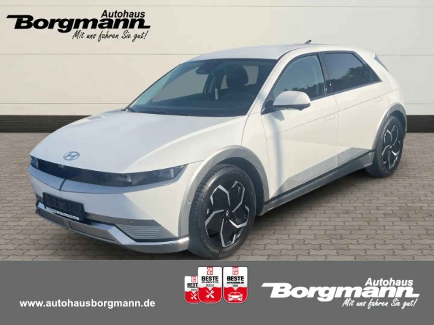 Hyundai IONIQ 5 Techniq Rückfahrkamera - Navi - Bluetooth - Alufel Blanc - 1