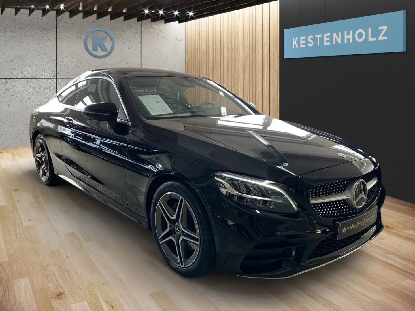Mercedes-Benz C 200 C 200 Coupé*AMG*PANO*360°KAMERA*SHZ*NAVI* Zwart - 2