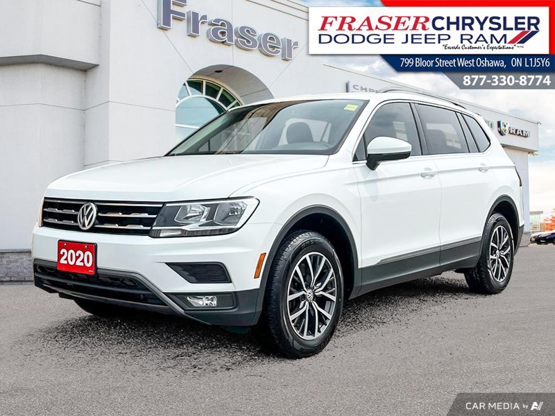 White 2020 Volkswagen Tiguan IQ Drive 4Motion SUV / Crossover Automatic
