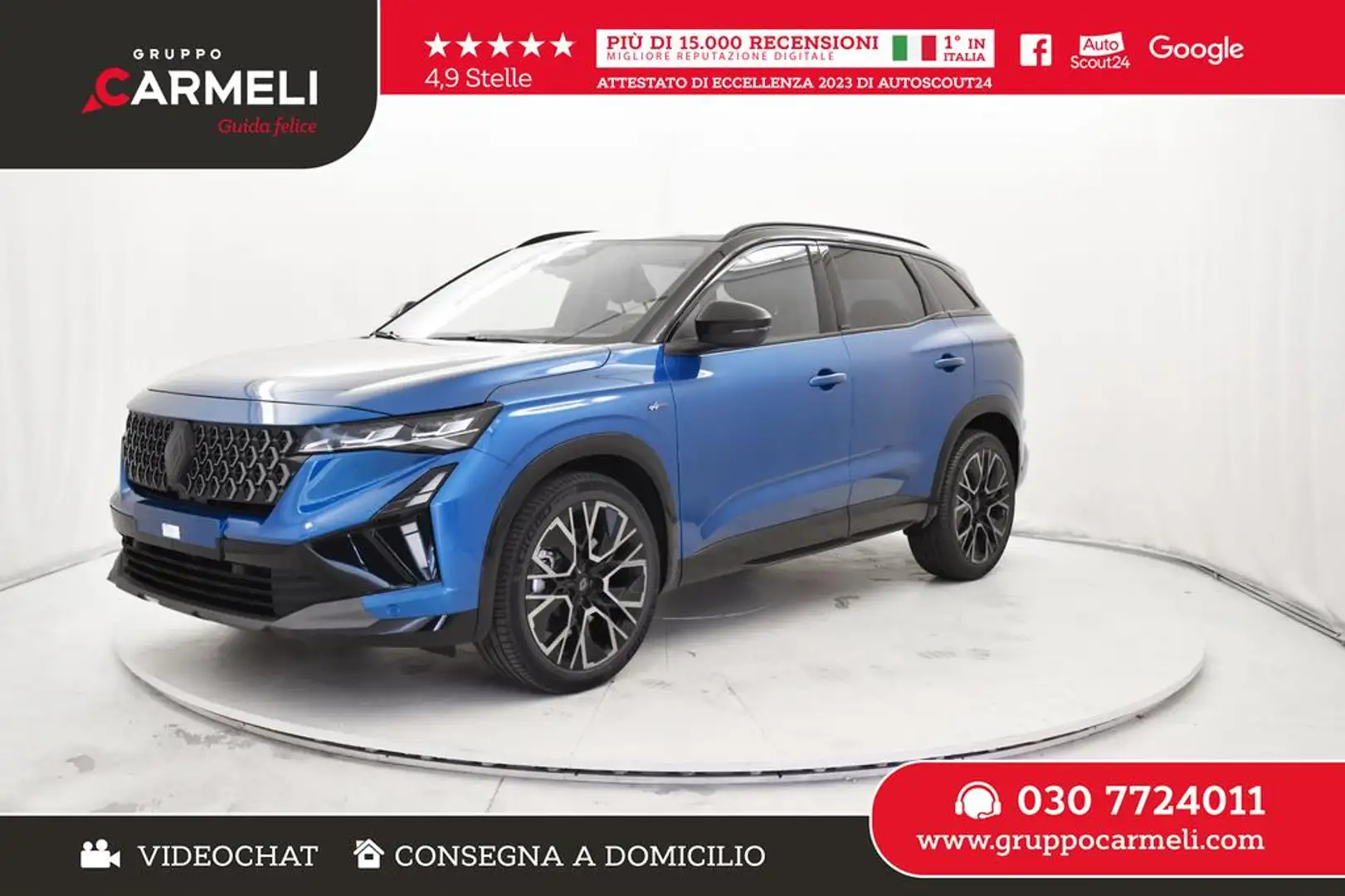 Renault Austral 1.2 Full Hybrid E-Tech Esprit Alpine 200cv Auto Blau - 1