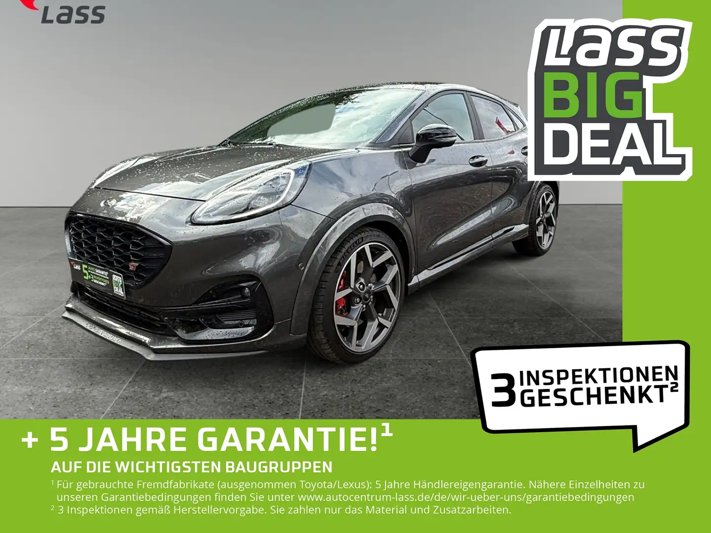 Ford Puma 1.5 EcoBoost ST X 2xKlima ACC KlimaA Grijs - 1
