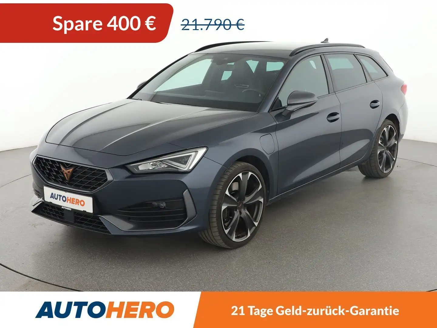 SEAT Leon 1.4 e-HYBRID Aut.*NAVI*LED*PDC*SHZ*LHZ*ALU* Grau - 1