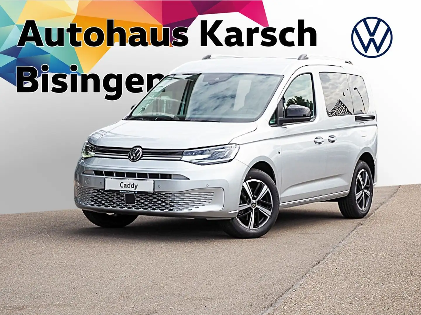 Volkswagen Caddy Life GOAL 1.5 TSI EU6 5-Sitzer Bluetooth LED Silber - 2