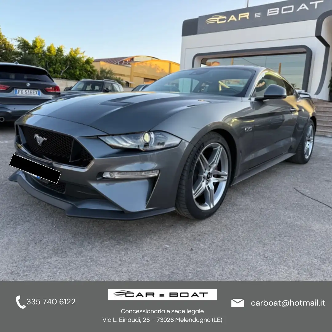 Ford Mustang Mustang Fastback 5.0 ti-vct V8 GT 450cv auto my20 Gris - 2