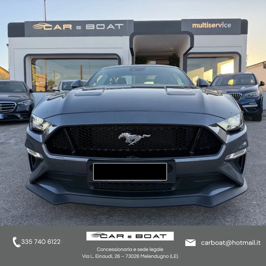 Ford Mustang Mustang Fastback 5.0 ti-vct V8 GT 450cv auto my20 Gris - 1